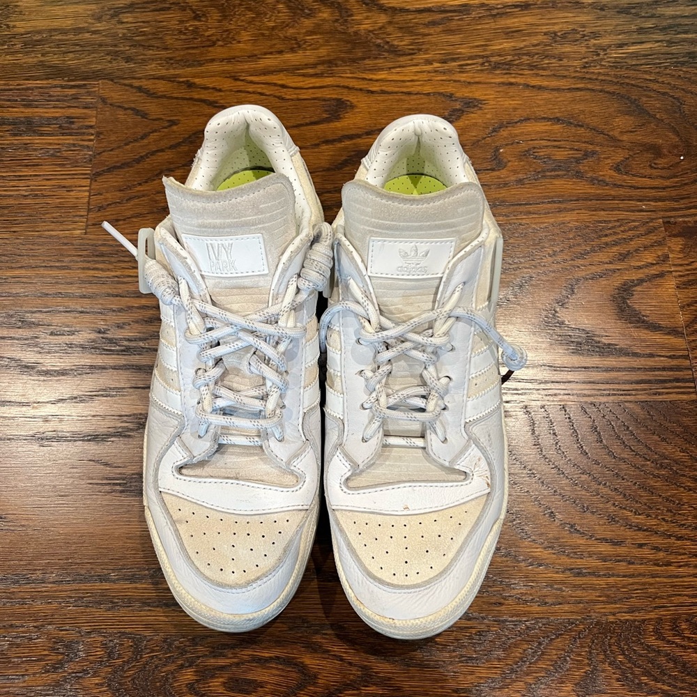 Adidas Men's White Forum Low x IVY PARK Sneakers